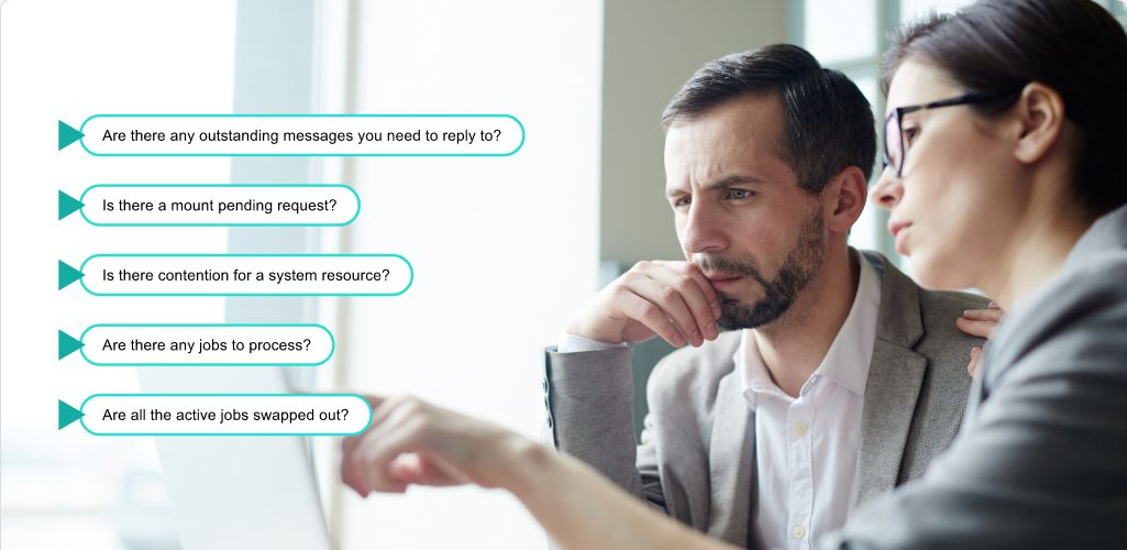 Categorizing Problems Waits and Hangs: Categorizing Problems - Causes of Enabled Waits screenshot
